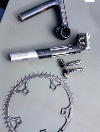 Used Campagnolo Super Record bike