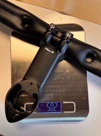 Used Pinarello Tiger Alu Aero TiCR Stem and Handlebar 2026 bike — image 3 of 5