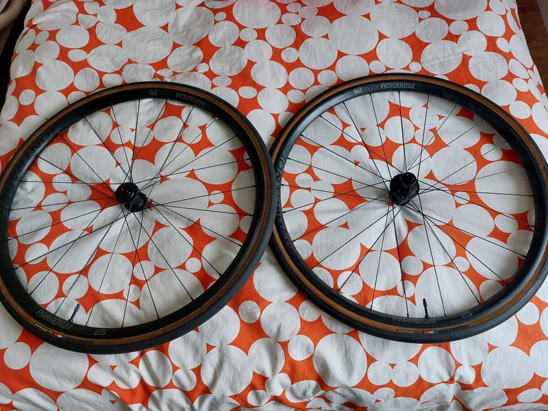 Used Bontrager Paradigm Comp 25 Wheels