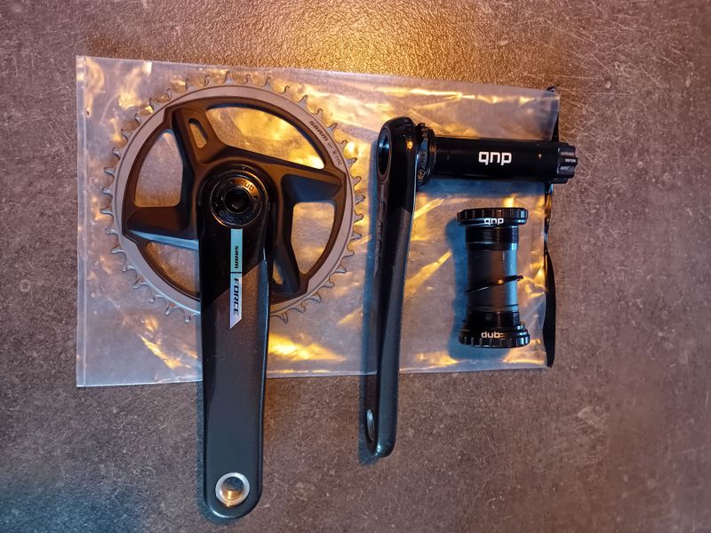 Used Sram Pedalier Force XPLR Dub 12/13v 2025 Drivetrain & Pedals