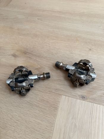 Used Shimano XTR PD-M9100 Pedals Short Axle bike