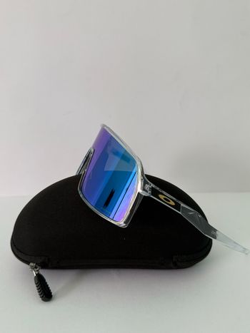 Used Oakley Sutro Prizm Sapphire Lenses, Sky Blue Frame bike — image 8 of 11