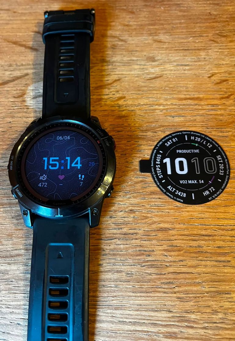 Used Garmin fēnix 7X Solar bike — image 2 of 4