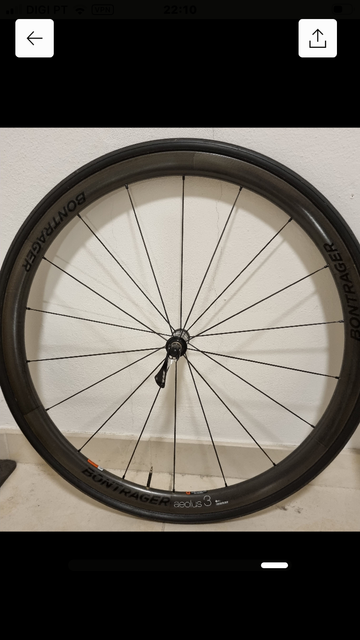 Gebrauchtes Bontrager Aeolus 3 D3 Tubular 2019 Wheels