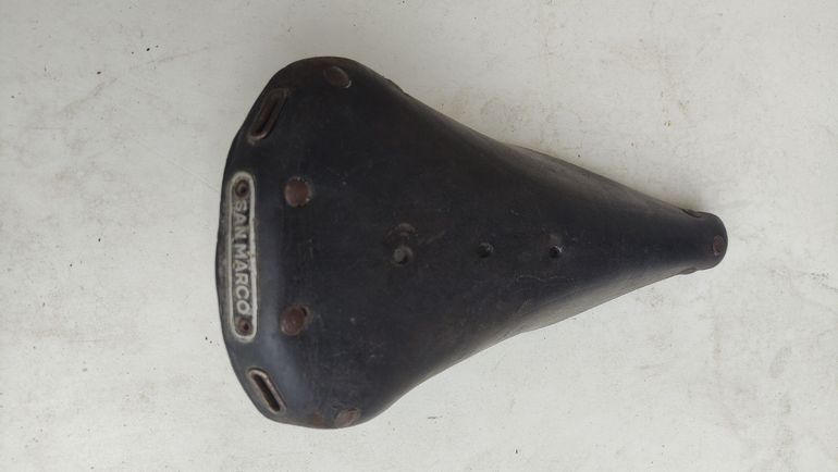 Used San Marco Sella Cuoio vintage anni 50 1950 bike — image 2 of 6