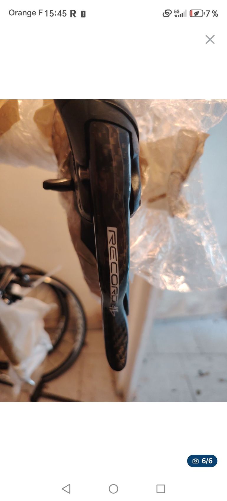 Used Campagnolo Record 11v Brake Lever bike — image 2 of 3