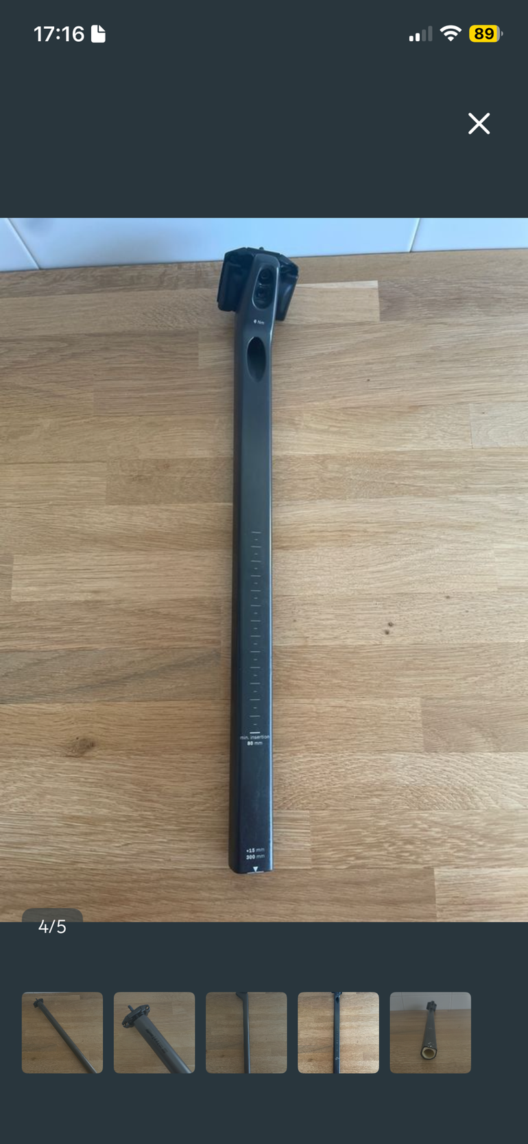 Used Bmc Tija de sillín Carbono 2023 bike — image 4 of 5