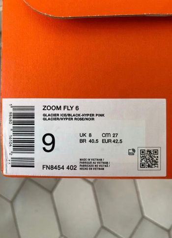 Used Nike Zoom Fly 5 2025 bike — image 6 of 6