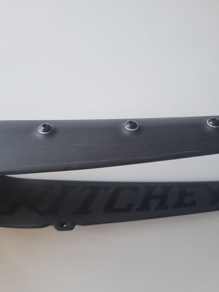 Used Ritchey WCS Carbon Adventure Fork 1 1/8" Flat Mount 12x100mm Matte UD Carbon bike — image 7 of 8