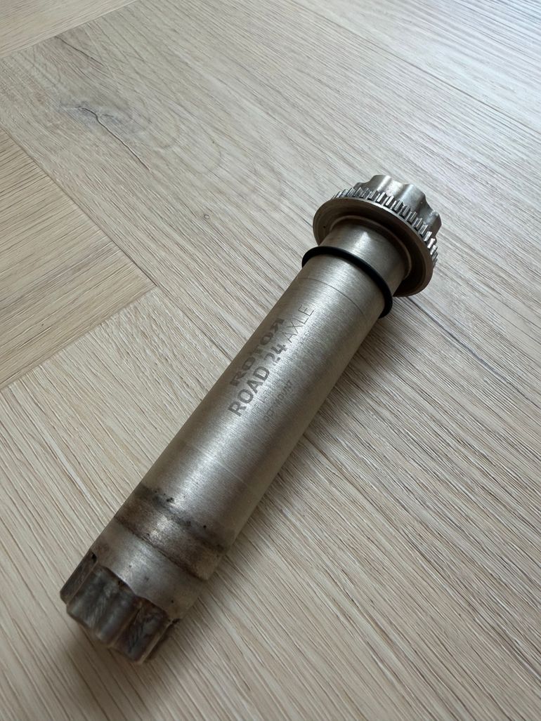 Used Rotor ALDHU 24 Crankset 165mm bike — image 2 of 6