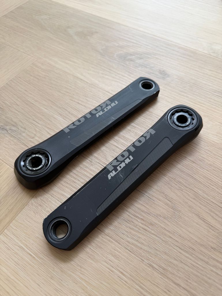 Used Rotor ALDHU 24 Crankset 165mm bike — image 1 of 6