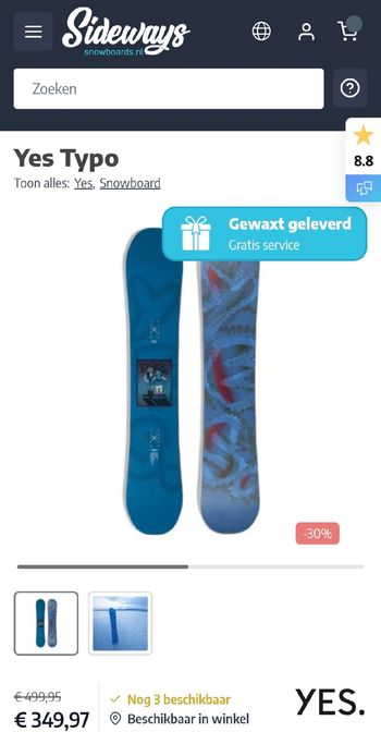 Used Nidecker Snowboard 2026 bike — image 6 of 7
