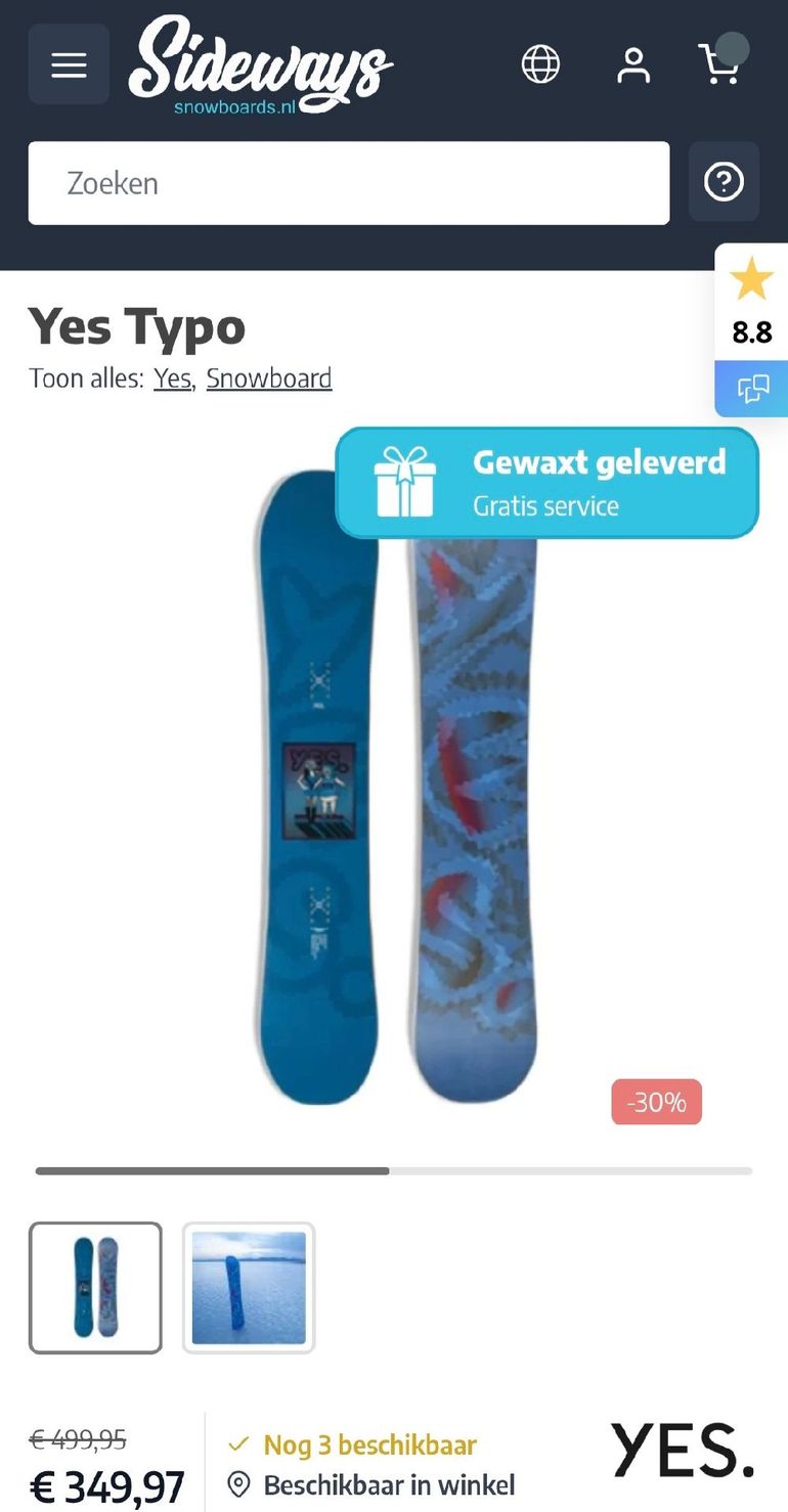 Used Nidecker Snowboard 2026 bike — image 6 of 7
