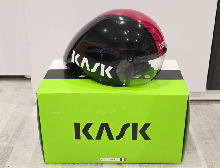 Used Kask Bambino Pro Evo Light Team Ineos Time Trial Helmet Size S bike — image 1 of 2