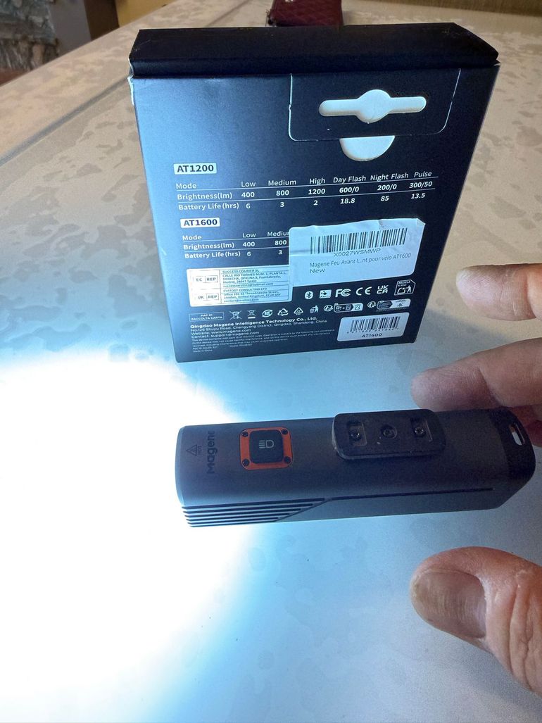 Used Magene AT1600 Front Light 2026 bike — image 2 of 3