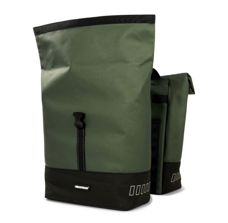Used urban proof Dubbele zak Rolltop - groen bike — image 2 of 2
