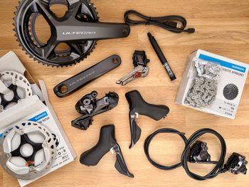 Used Shimano Ultegra Di2 Disc R8170 12-speed Groupset, NEW 2026 bike