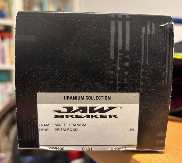 Used Oakley Jawbreaker Uranium Prizm Road bike — image 8 of 8