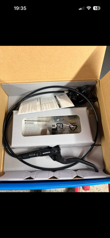 Tweedehands Shimano Hydraulische Disc Brake set BR-MT200/201 Voor - achter Brakes