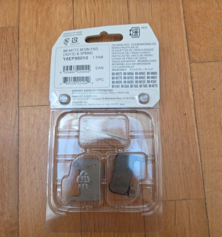 Used Shimano A01S XT SLX Brake Pads bike — image 2 of 2