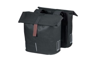 Used basil city Dubbele zak CITY - zwart Cycling Accessories