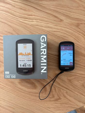 Used Garmin Edge 1040 Solar 2024 bike