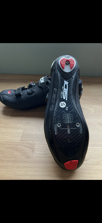Used Sidi Wire 2 black matt 2023 bike — image 3 of 5