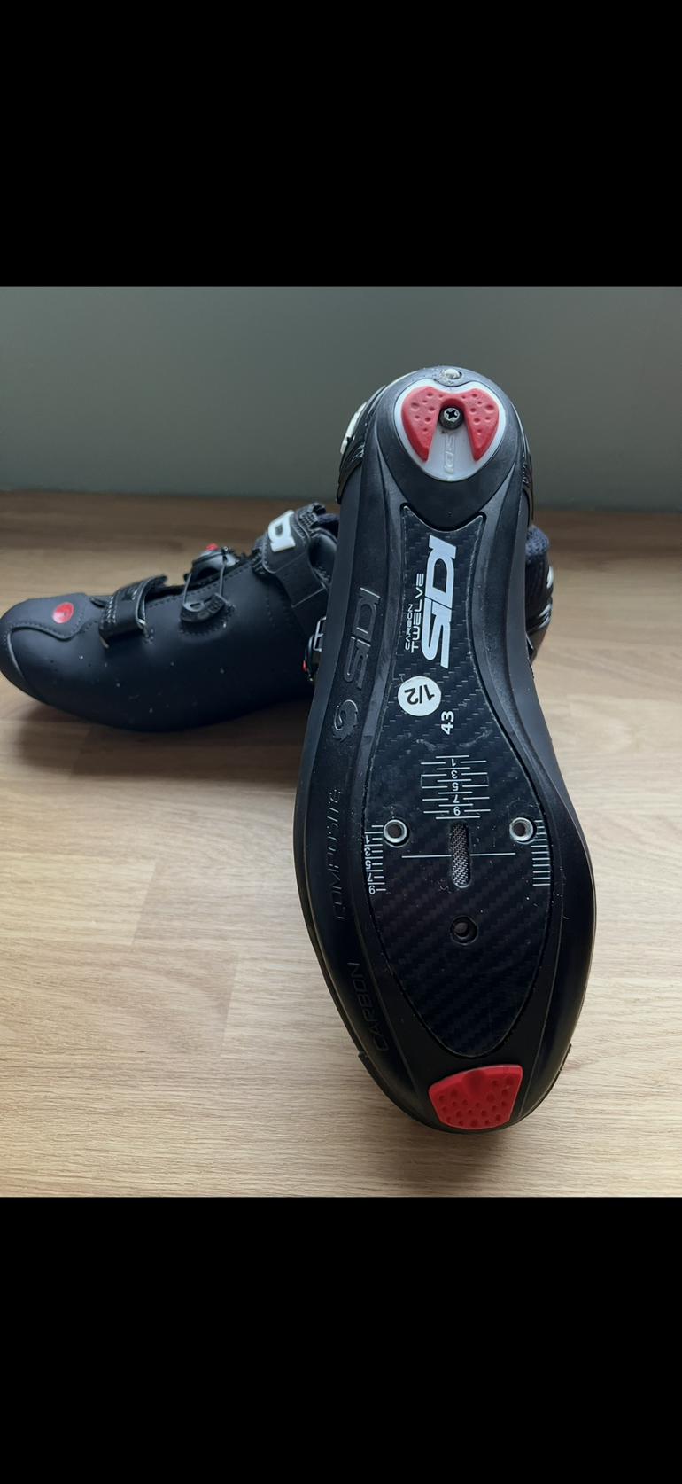 Used Sidi Wire 2 black matt 2023 bike — image 3 of 5