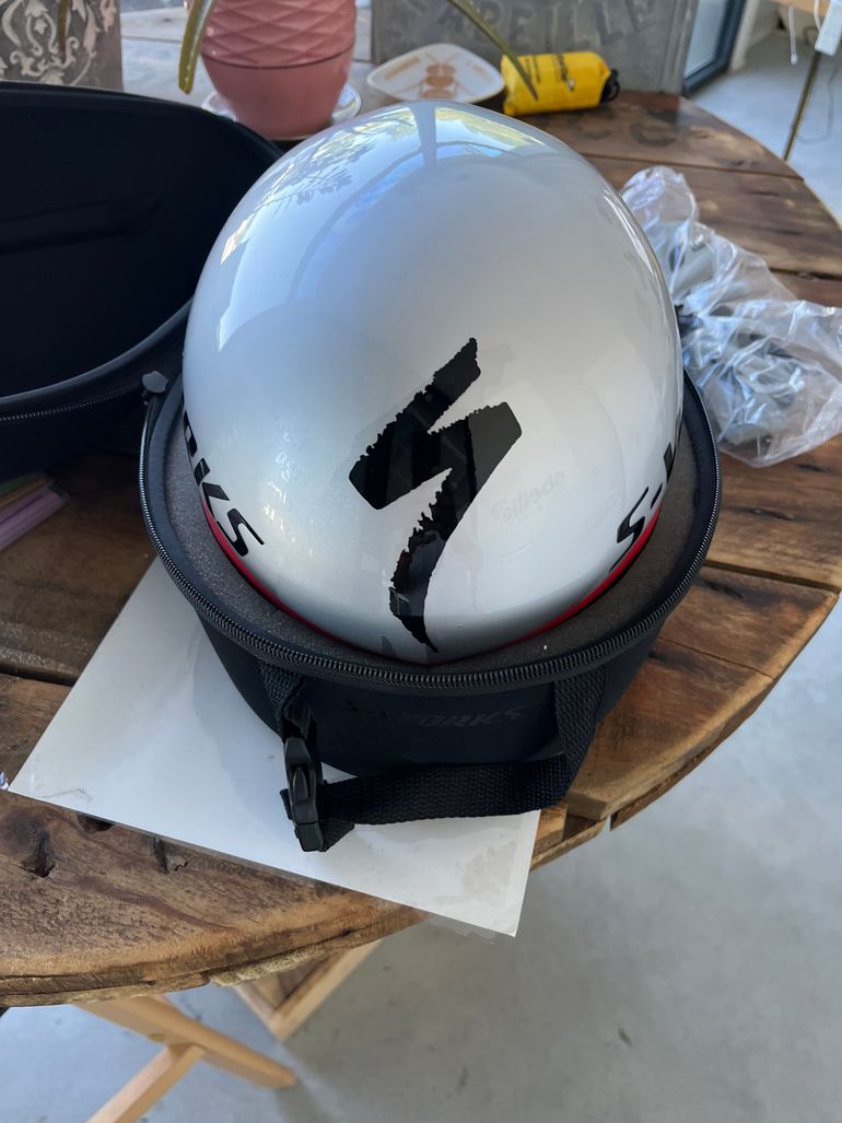 Used Specialized S-Works TT4 McLaren Helmet 2020 bike — image 6 of 10