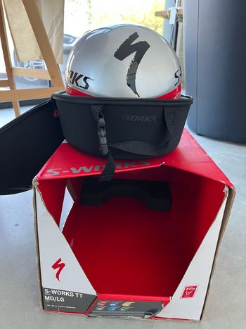 Used Specialized S-Works TT4 McLaren Helmet 2020 bike — image 10 of 10