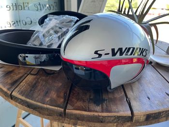 Used Specialized S-Works TT4 McLaren Helmet 2020 bike