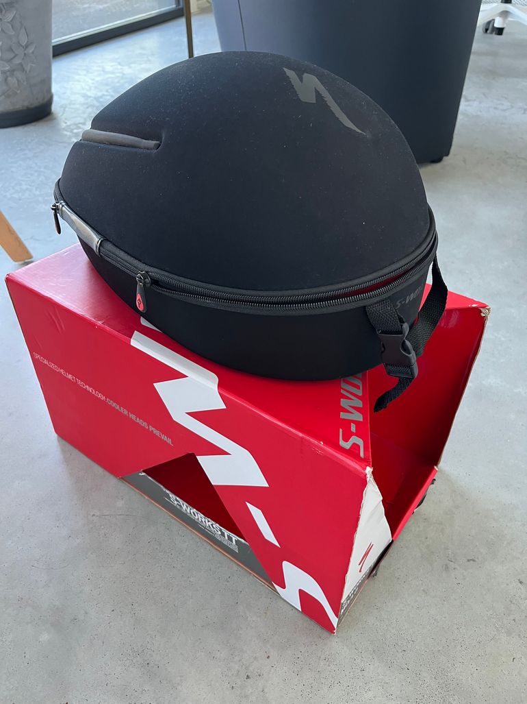 Used Specialized S-Works TT4 McLaren Helmet 2020 bike — image 8 of 10
