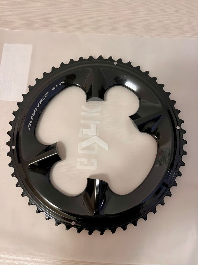 Used Shimano Dura-Ace FC-R9200 52T Chainring 2026 bike — image 1 of 6