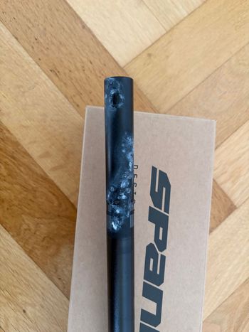 Used Spank Spike 777 FR Bearclaw MTB Lenker 2023 bike — image 6 of 8