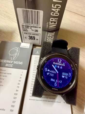 Used Garmin Forerunner 645 Music bike — image 2 of 5