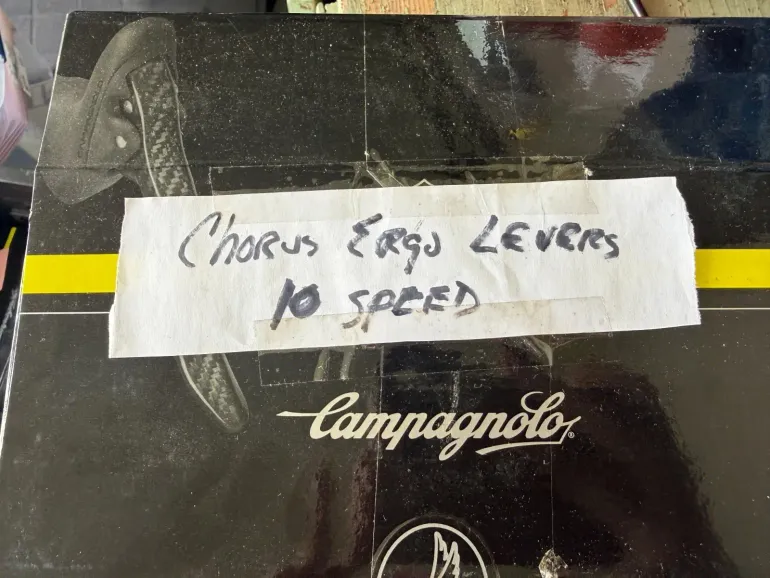 Used Campagnolo Chorus 10 Speed Ergopower Brake Levers bike — image 2 of 2