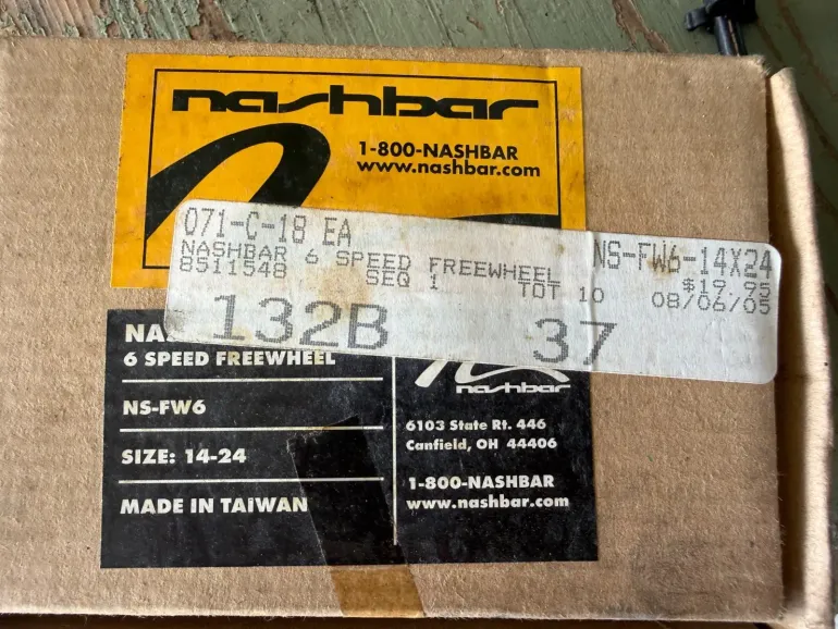 Used nashbar 6 Speed Freewheel Size 14-24 bike — image 1 of 2