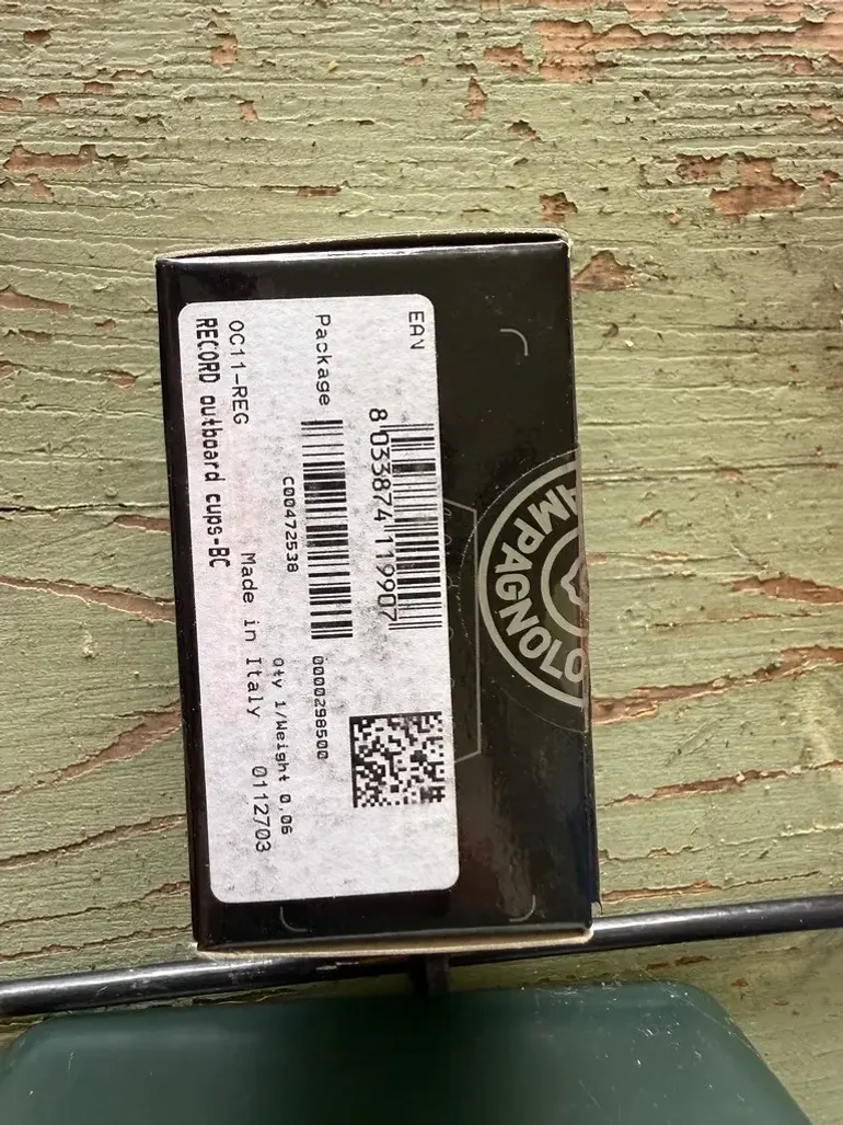 Used Campagnolo Record Ultra Torque Outboard Bottom Bracket Cups bike — image 2 of 2