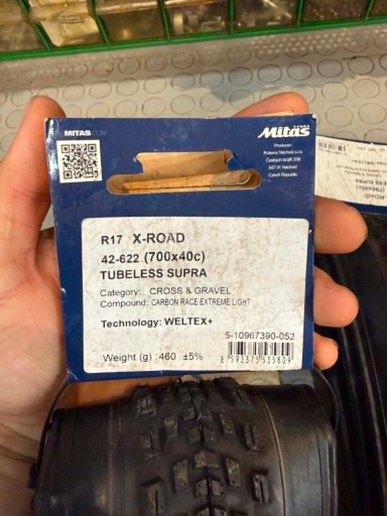 Used Mitas TYRES X-ROAD. Gravel. 700x40c. bike — image 3 of 5
