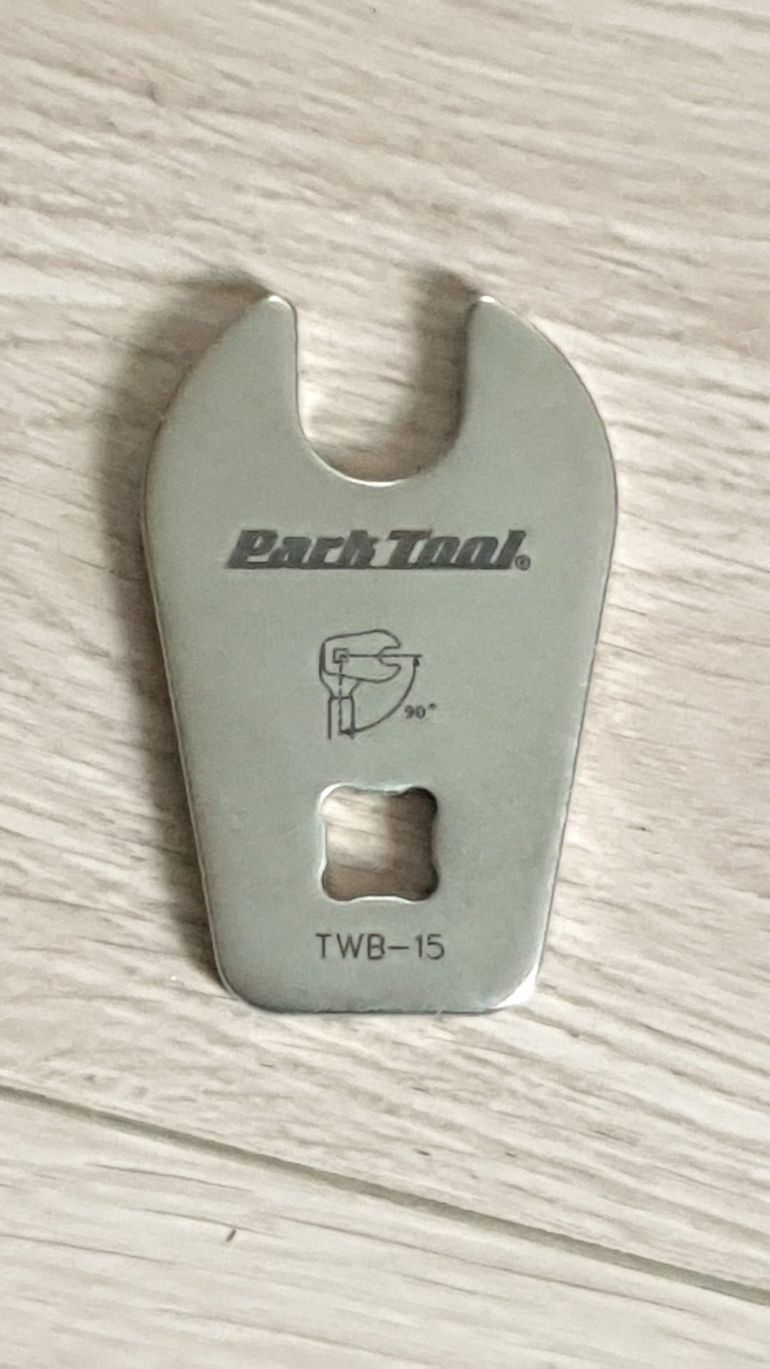 Used Park Tool TWB-15 Pedal Wrench Crow Foot bike — image 1 of 2