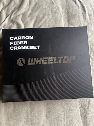 Gebrauchtes wheeltop Carbon Fiber Crankset 2025 Drivetrain & Pedals