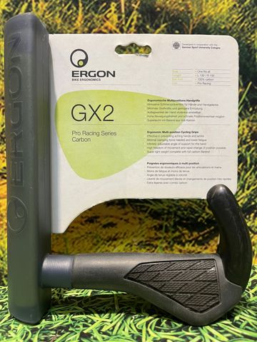 Tweedehands Ergon ATB Grip GX2 Carbon 2024 Cockpit