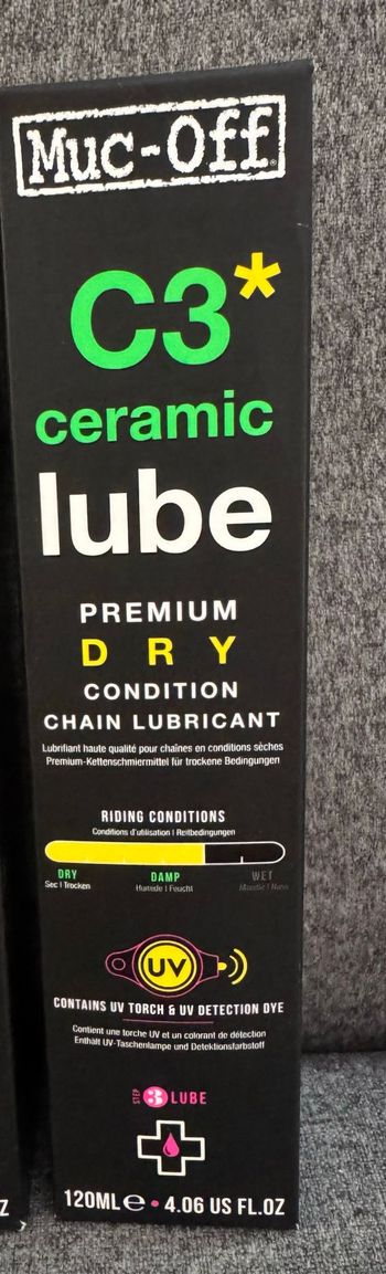 Used MUC-OFF Ceramic C3 120ml Chain Lubricant 2026 bike — image 3 of 5