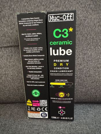 Used MUC-OFF Ceramic C3 120ml Chain Lubricant 2026 bike