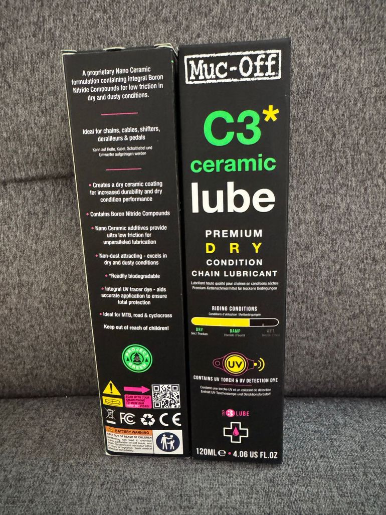 Used MUC-OFF Ceramic C3 120ml Chain Lubricant 2026 bike — image 1 of 5