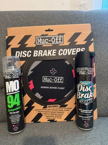 Used MUC-OFF Couvre Disque + Produits Entretiens 2026 bike