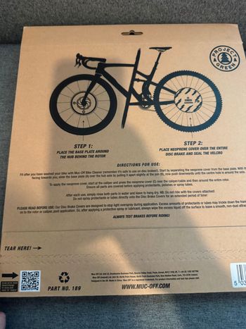 Used MUC-OFF Couvre Disque + Produits Entretiens 2026 bike — image 6 of 6