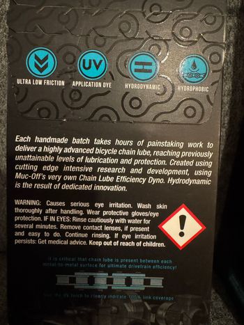 Used MUC-OFF Hydro Dynamic Chain Lubricant 2026 bike — image 3 of 4