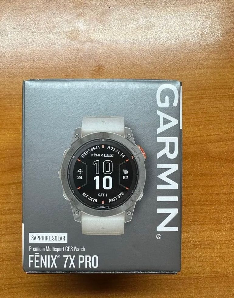 Used Garmin 7x pro sapphire solar 2026 bike — image 1 of 3