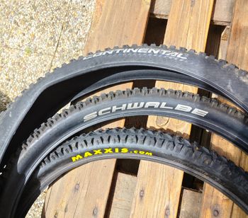 Used Schwalbe 3x 26 Zoll Reifen 2,25 - 2,4 bike